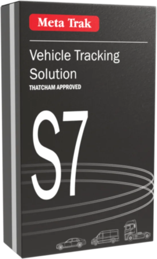 Meta Trak S7 Thatcham-approved vehicle tracker box