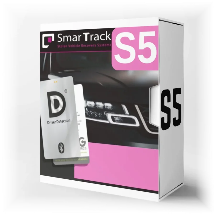 SmarTrack S5 tracker box with Bluetooth Driver Detection card