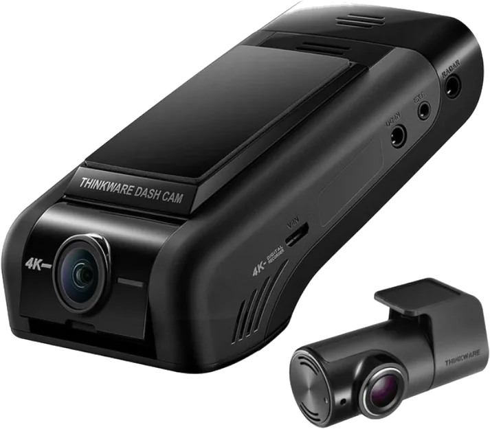 Thinkware U1000 Plus 4K dash cam and rear camera