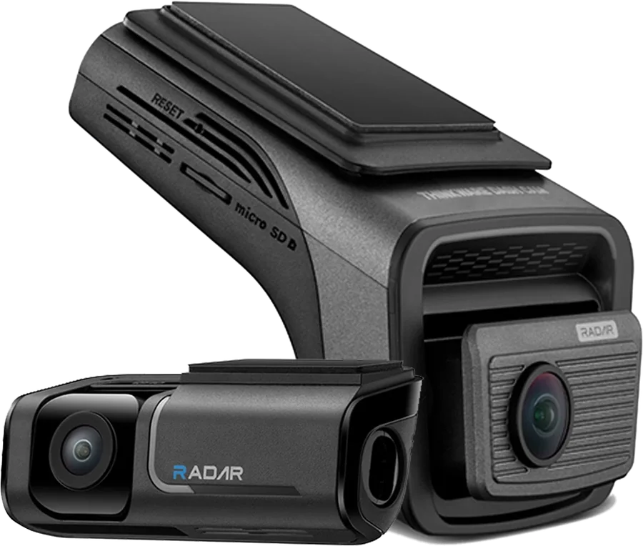 Thinkware U3000 Pro radar dash cam and rear camera